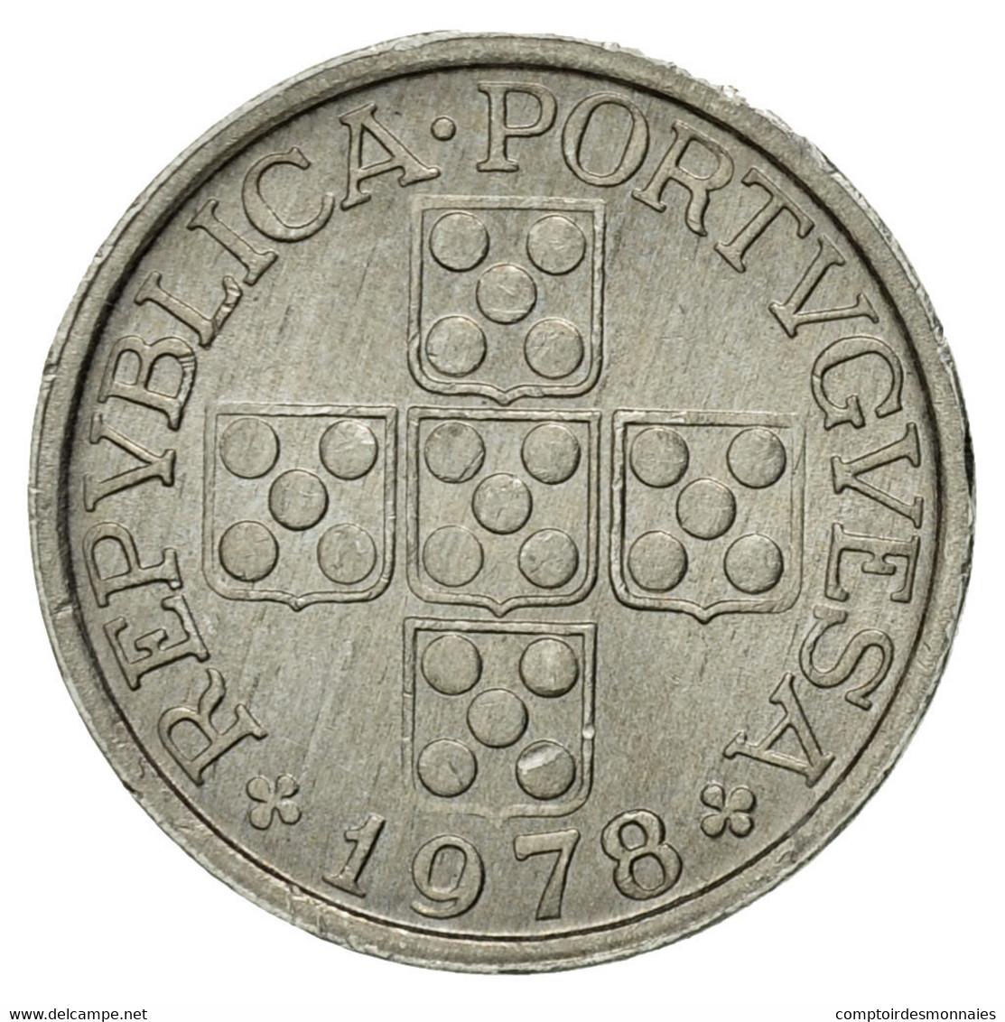 Monnaie, Portugal, 10 Centavos, 1978, TTB, Aluminium, KM:594 - Portugal