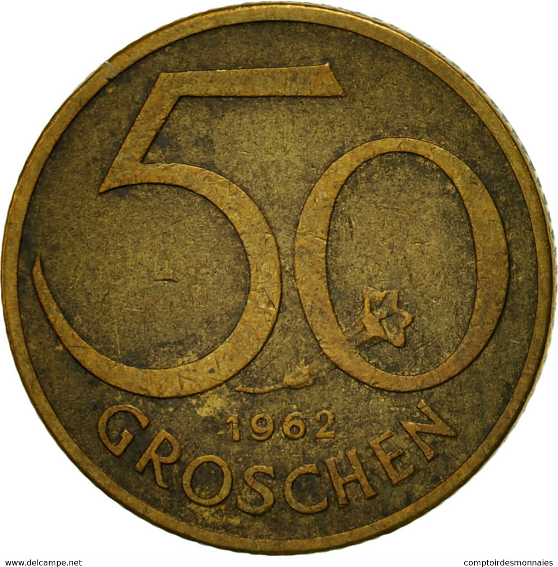 Monnaie, Autriche, 50 Groschen, 1962, TB, Aluminum-Bronze, KM:2885 - Autriche