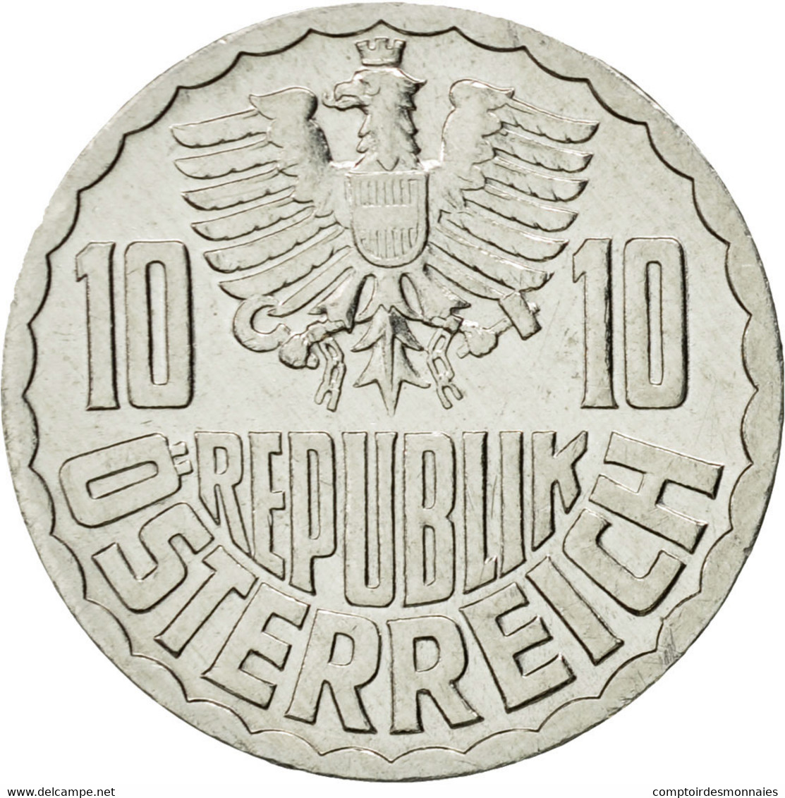 Monnaie, Autriche, 10 Groschen, 1979, Vienna, TTB, Aluminium, KM:2878 - Autriche