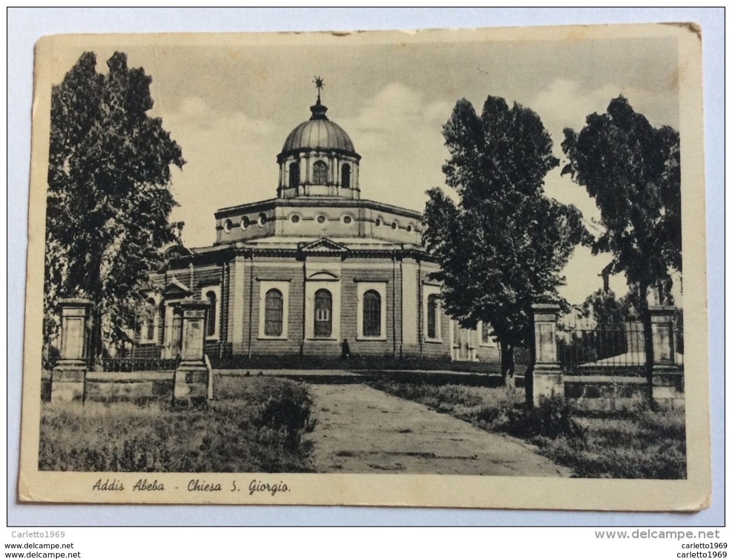 ADDIS ABEBA - CHIESA DI S.GIORGIO VIAGGIATA FG - Etiopia