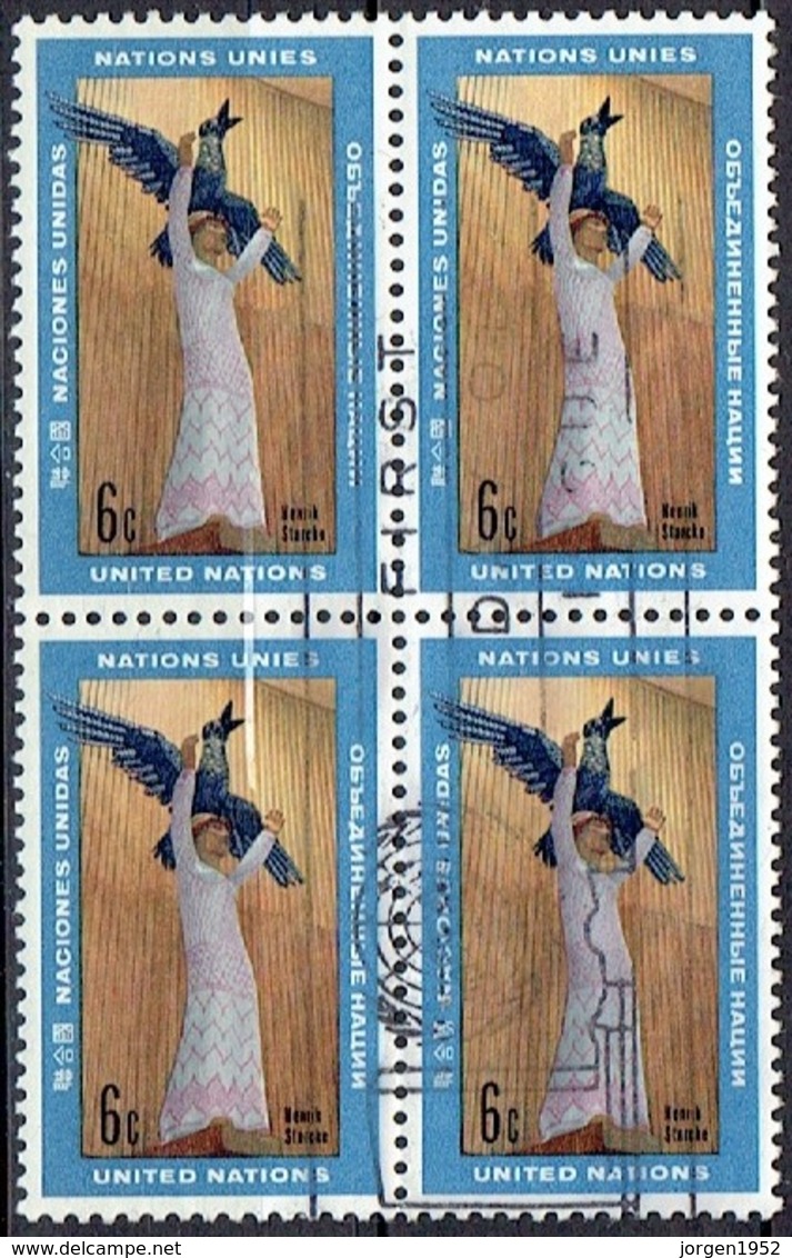 UNITED NATIONS # NEW YORK FROM 1968 STAMPWORLD 198 - Usados