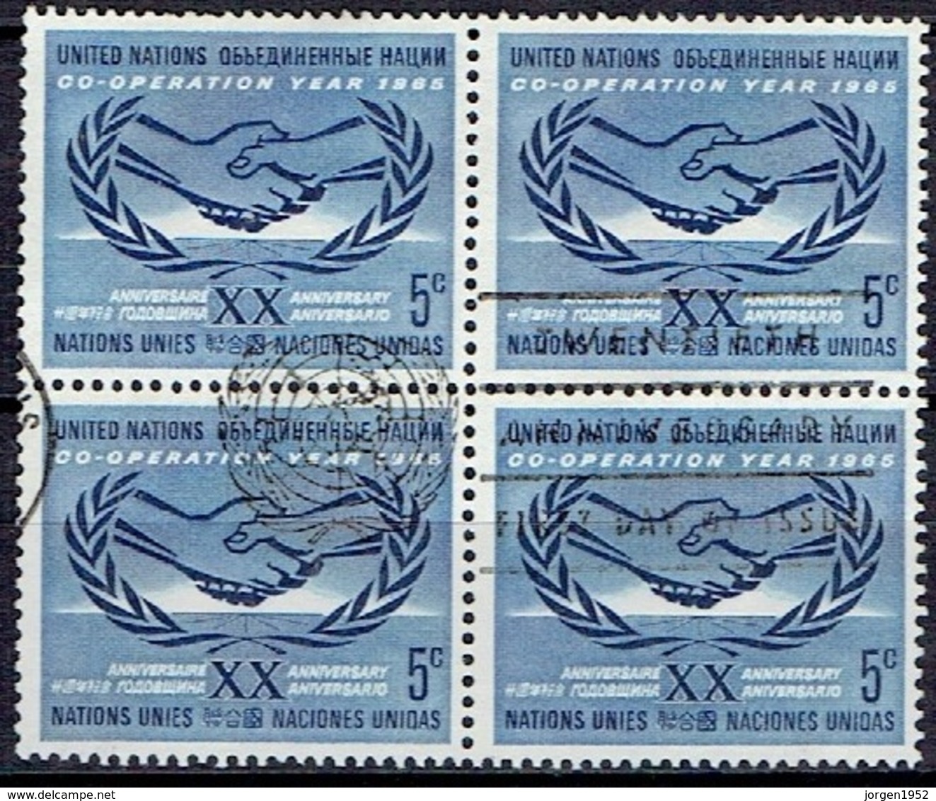 UNITED NATIONS # NEW YORK FROM 1965 STAMPWORLD 154 - Usados