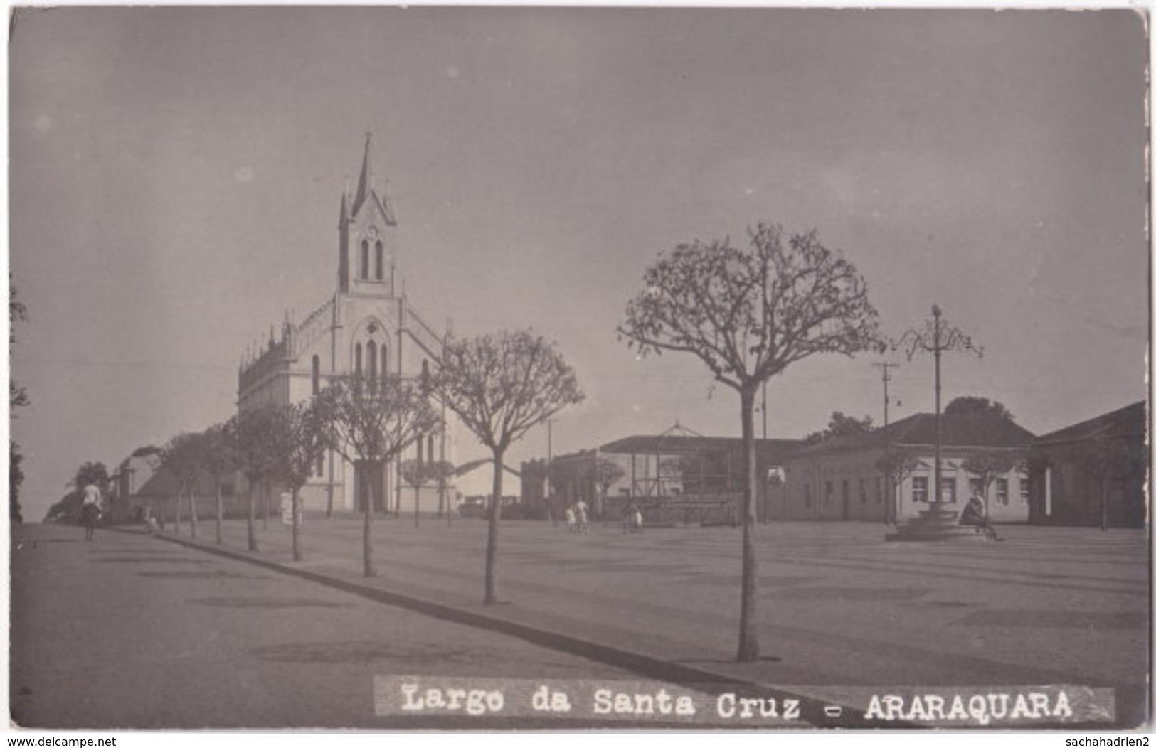 Pf. Largo De Santa Cruz. ARARAQUARA - Altri & Non Classificati