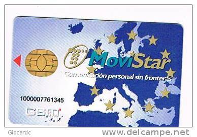 SPAGNA (SPAIN) - TELEFONICA / MOVISTAR   (GSM SIM) - MINT  -  RIF. 4228 - Telefonica