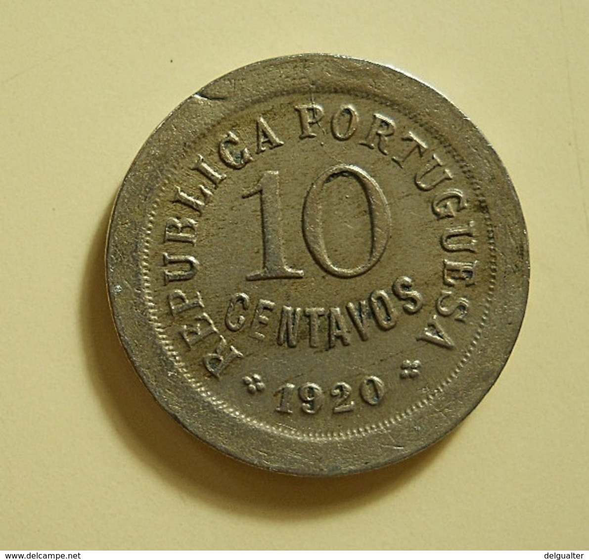 Portugal 10 Centavos 1920 - Portugal