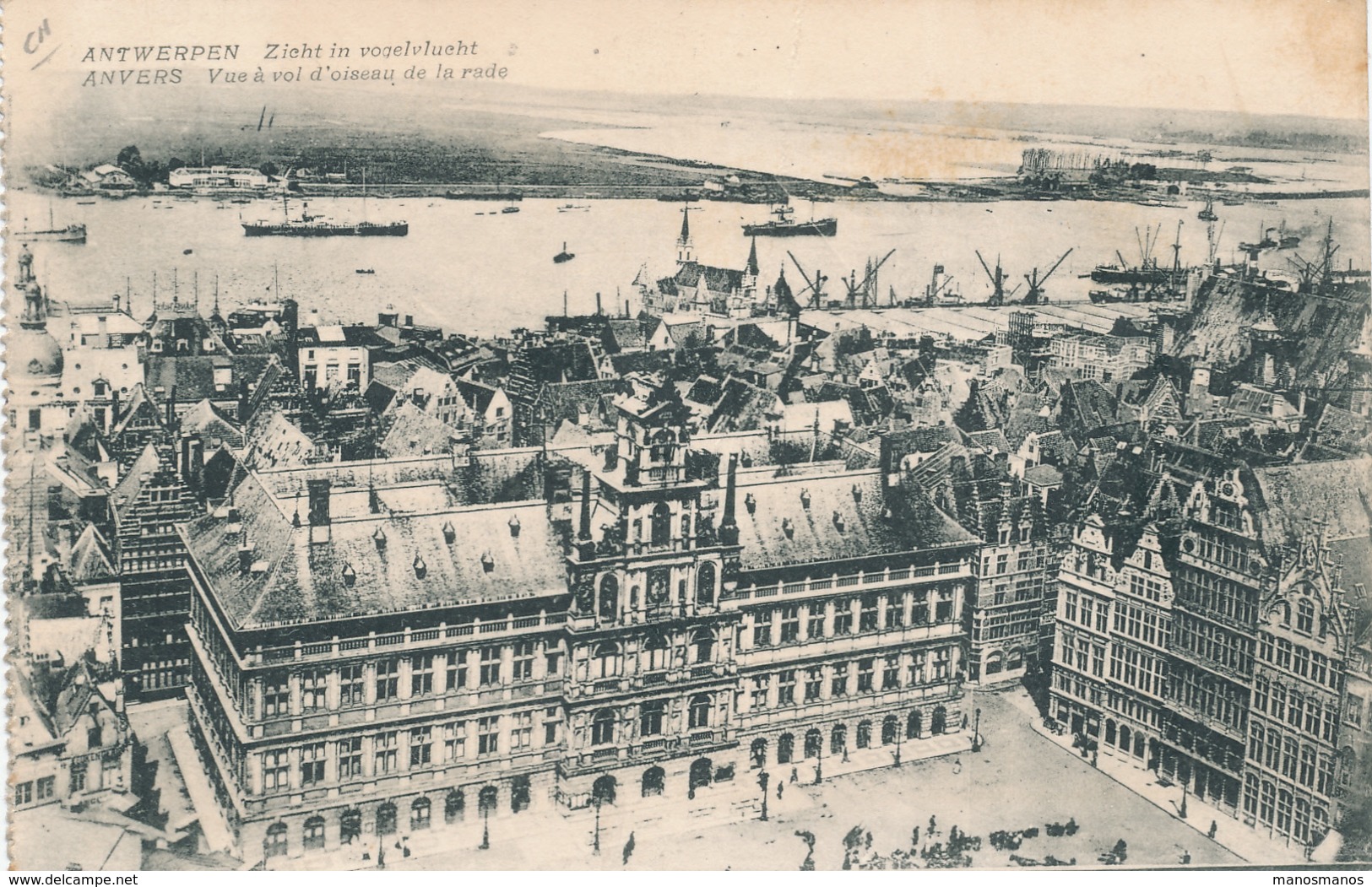 045/27 - JEUX OLYMPIQUES ANVERS 1920 - Carte-Vue TP Casqué 2 C Cachet Mécanique J.O ANVERS 6 - Catalogue COB 125 EUR S/l - Sommer 1920: Antwerpen