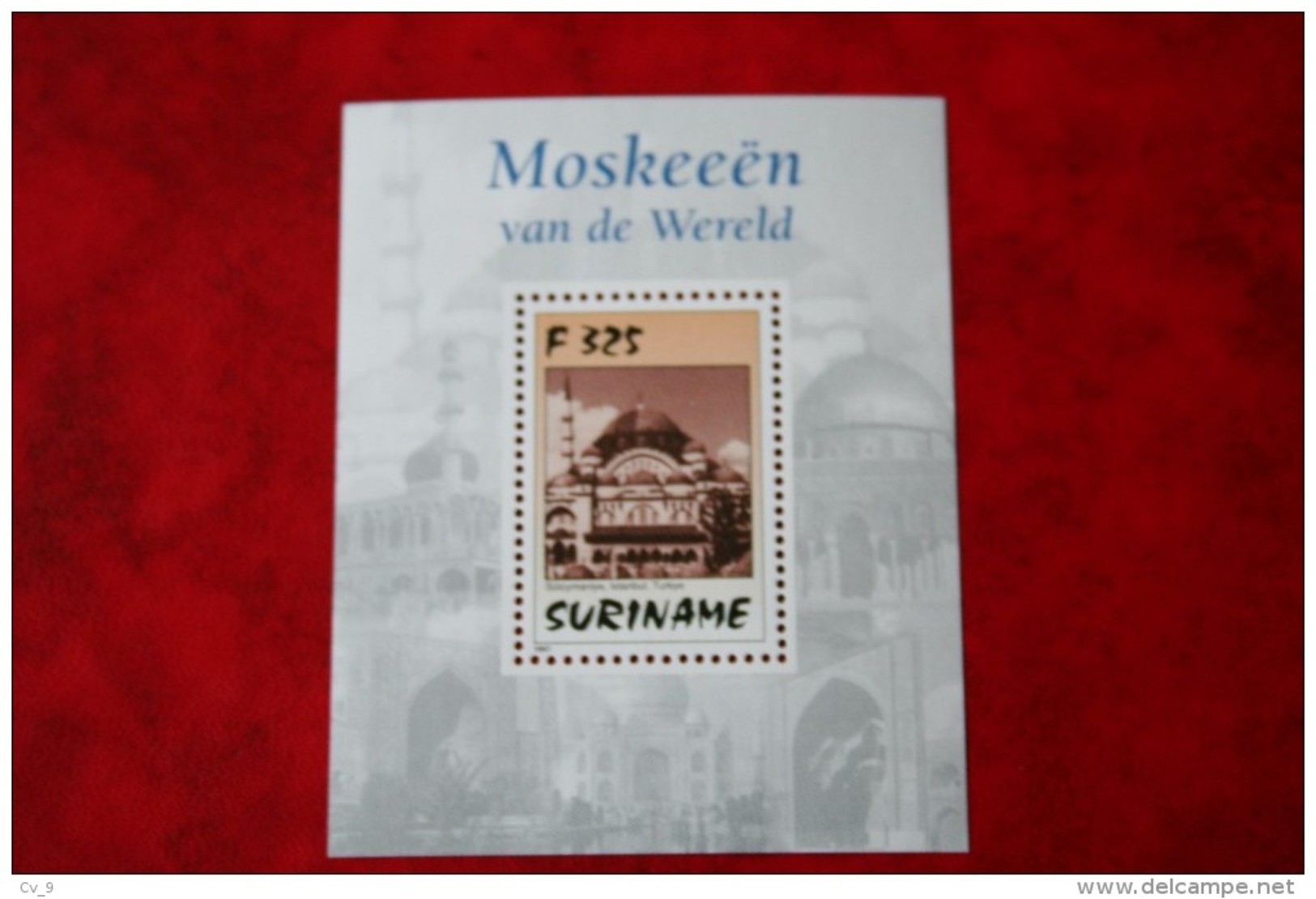 Surinam / Suriname 1997 Minisheet Mosques Moskee (ZBL 946 Mi 1614  Bl. 70  Sc -) POSTFRIS / MNH ** - Surinam