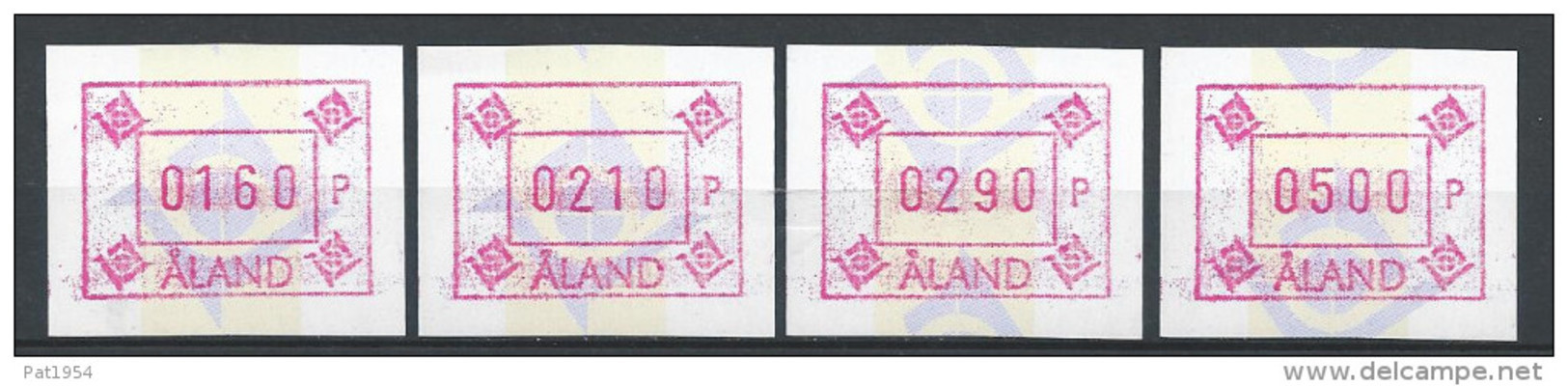 Aland 1993 Timbres De Distributeurs Série N°5c Non Cotée Yvert - Ålandinseln