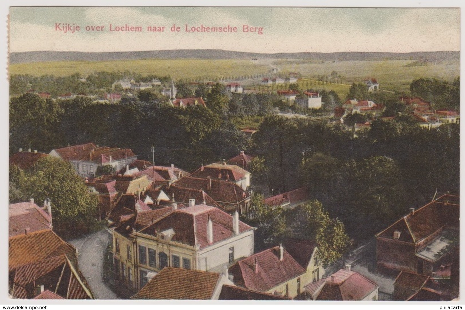 Lochem - Kijkje Over Lochem Naar Lochemsche Berg - Lochem