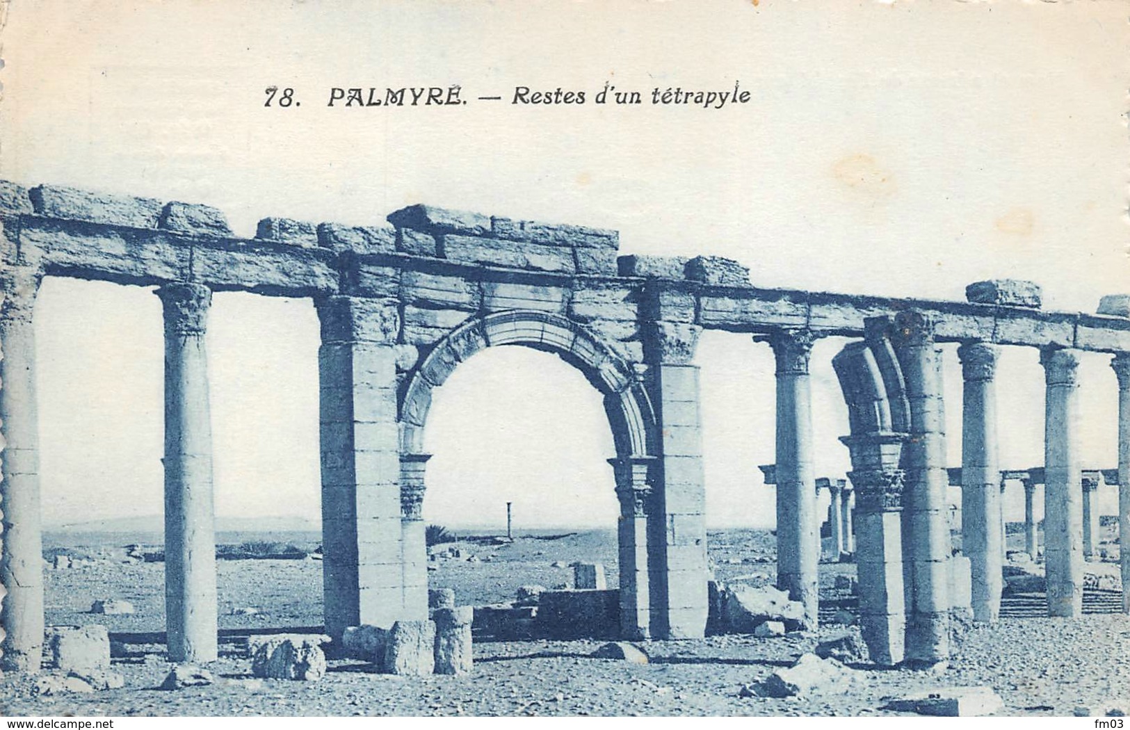 Syrie Palmyre 78 Abbé Bretocq Archéologie - Syrie