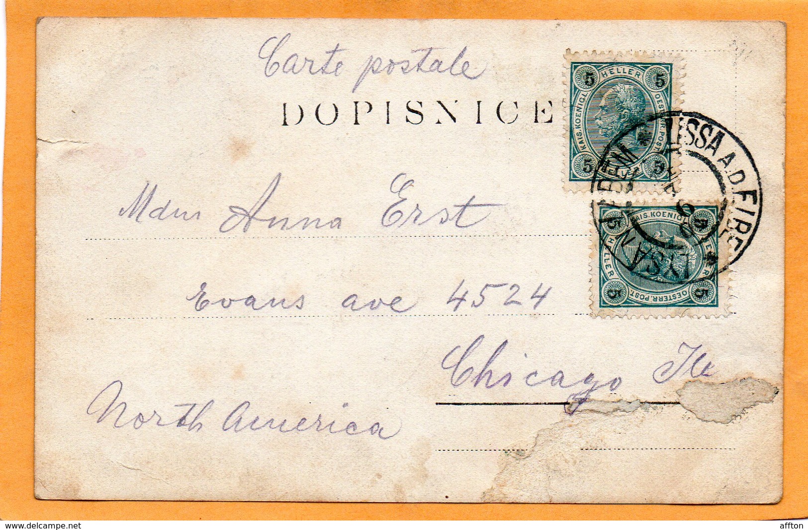 Lyse N.L. Czech Republic 1906 Postcard - Tschechische Republik