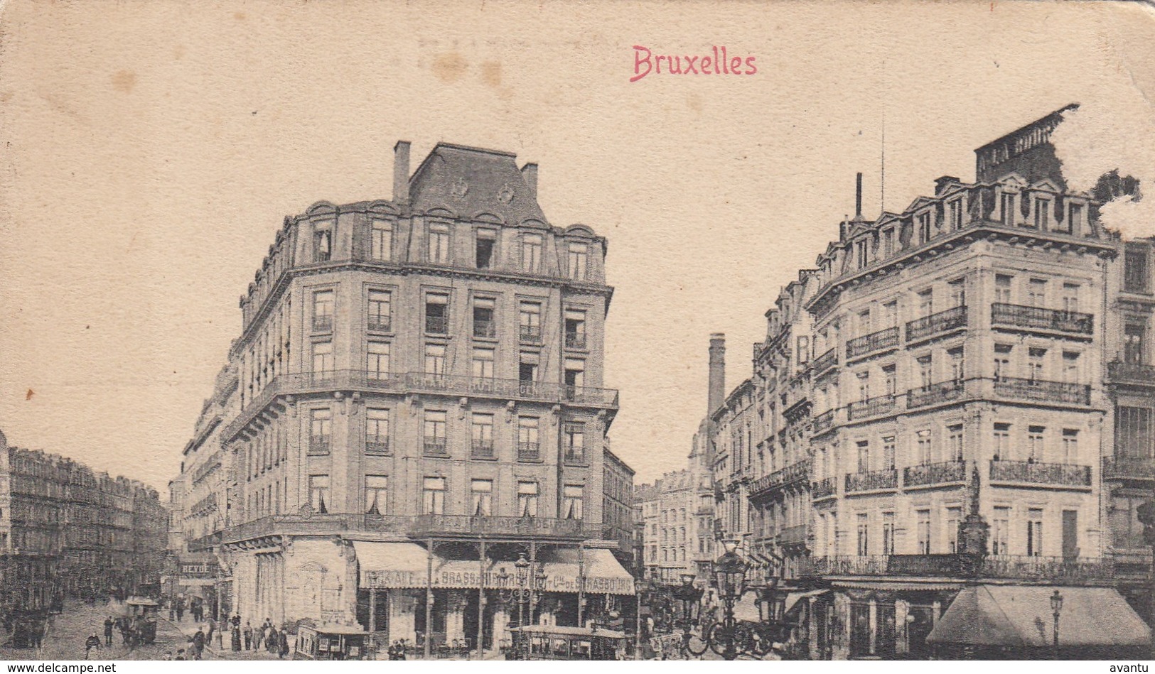 BRUXELLES / BRUSSEL / TRAM / TRAMWAYS / GRAND HOTEL CENTRAL - Vervoer (openbaar)