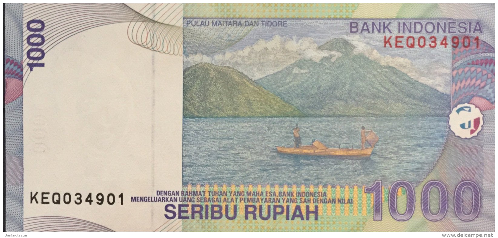 Indonesia 1.000 Rupiah, P-141a (2000) - UNC - Indonesien