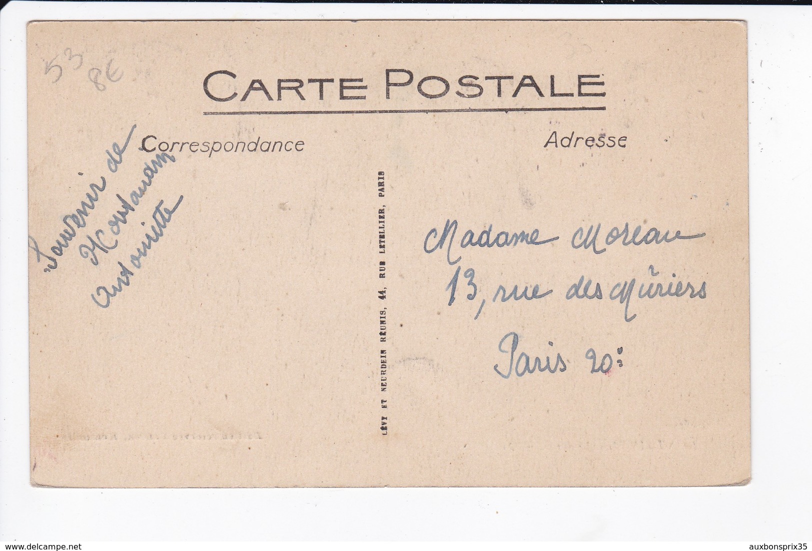 MONTAUDIN - LES POSTES - 53 - Le Genest Saint Isle