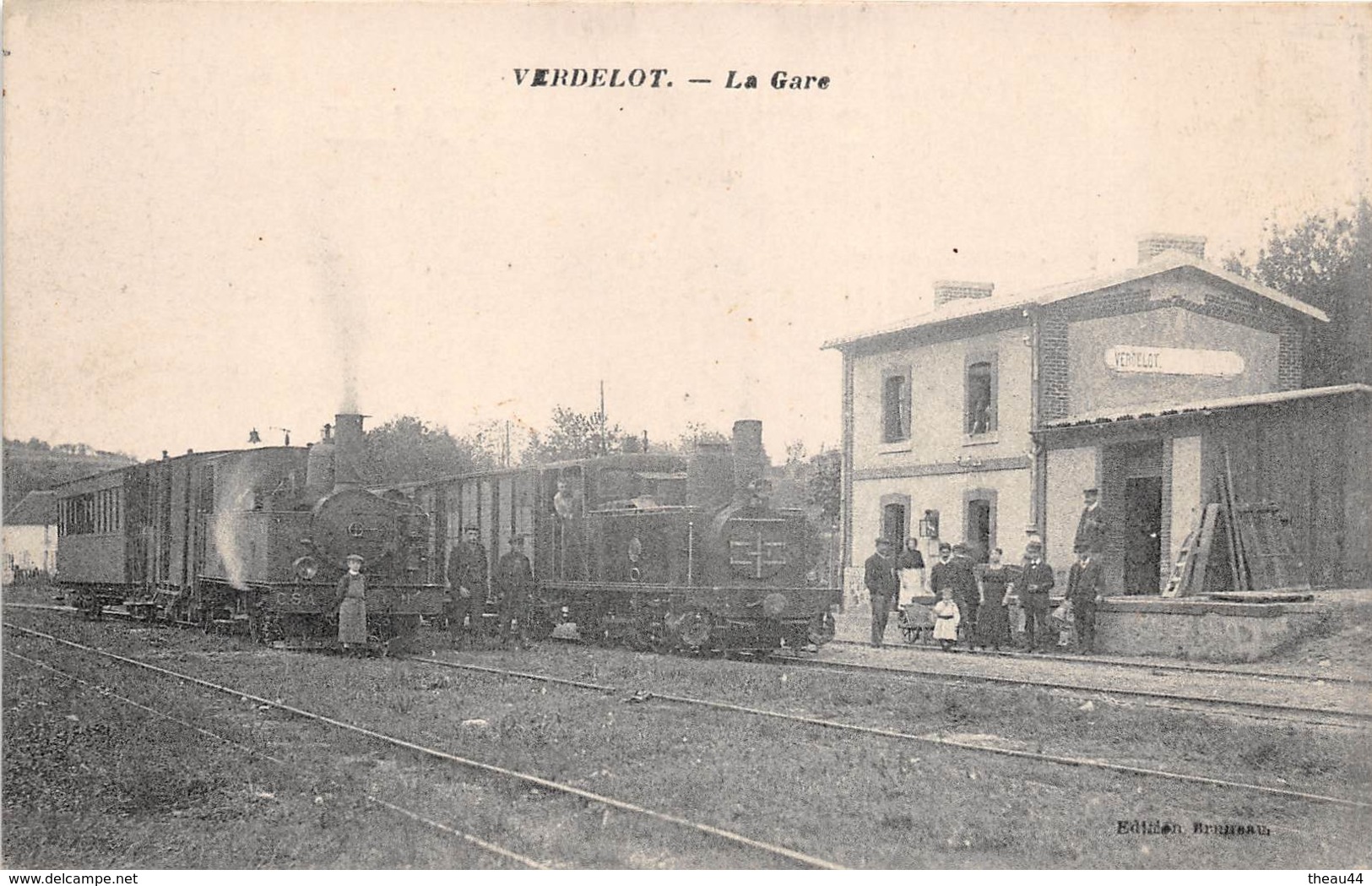 ¤¤  -   VERDELOT   -   La Gare   -  Train  -  Chemin De Fer  -  ¤¤ - Other & Unclassified