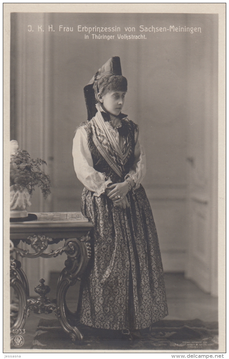 J.K.H. Frau Erbprinzessin V. Sachsen Meiningen - Charlotte Von Preußen (1860&ndash;1919) - Berühmt Frauen