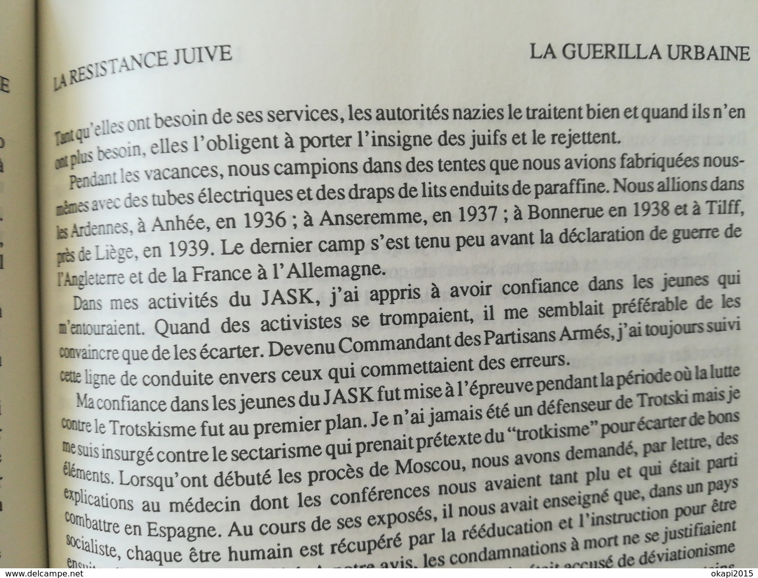 RÉSISTANCE ET ESPIONNAGE EN BRABANT WALLON BELGIQUE  LIVRE MILITARIA GUERRE 1939 - 1945 ANNÉE 1989