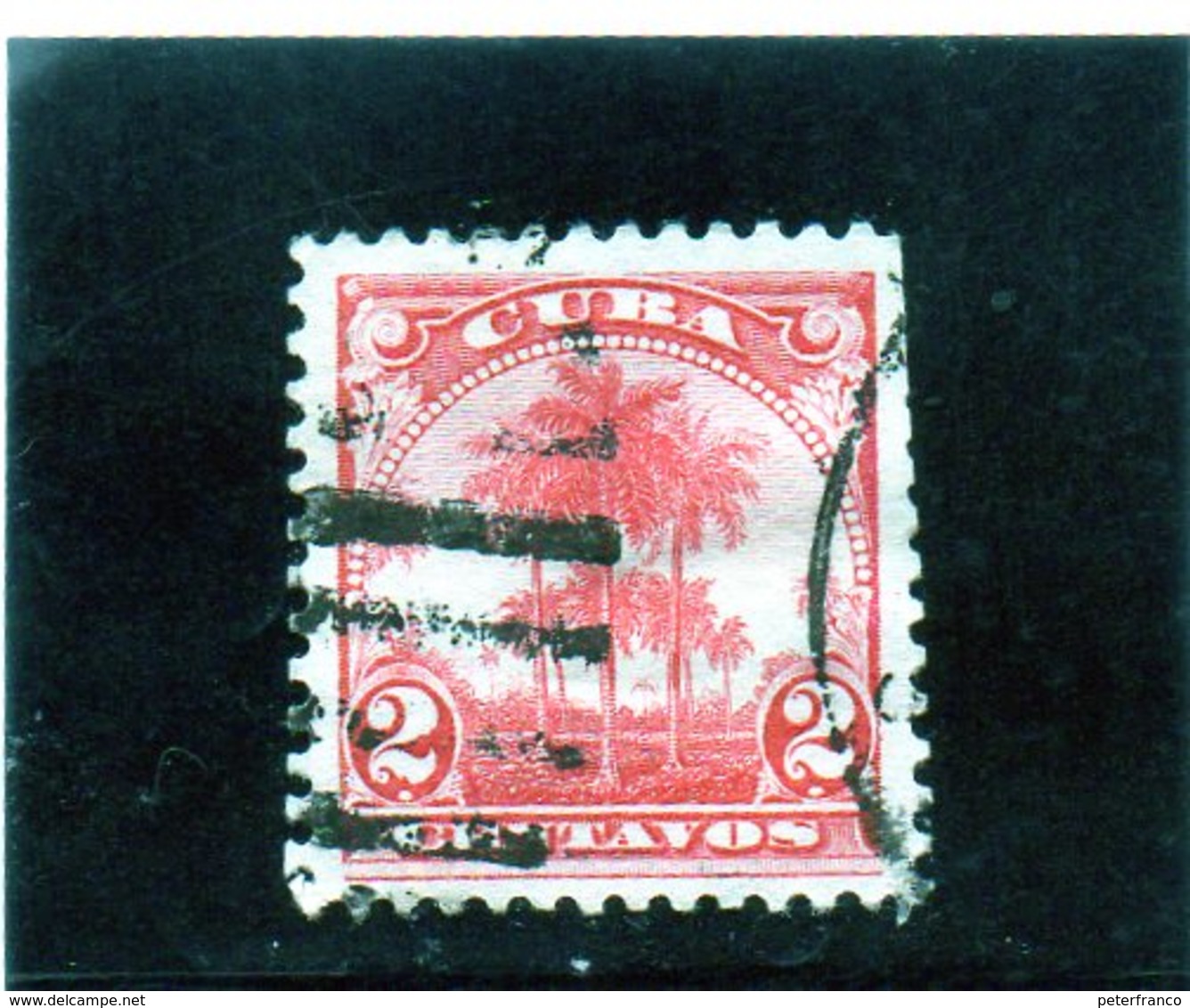 B -. 1899 Cuba - Palma Da Cocco - Usados