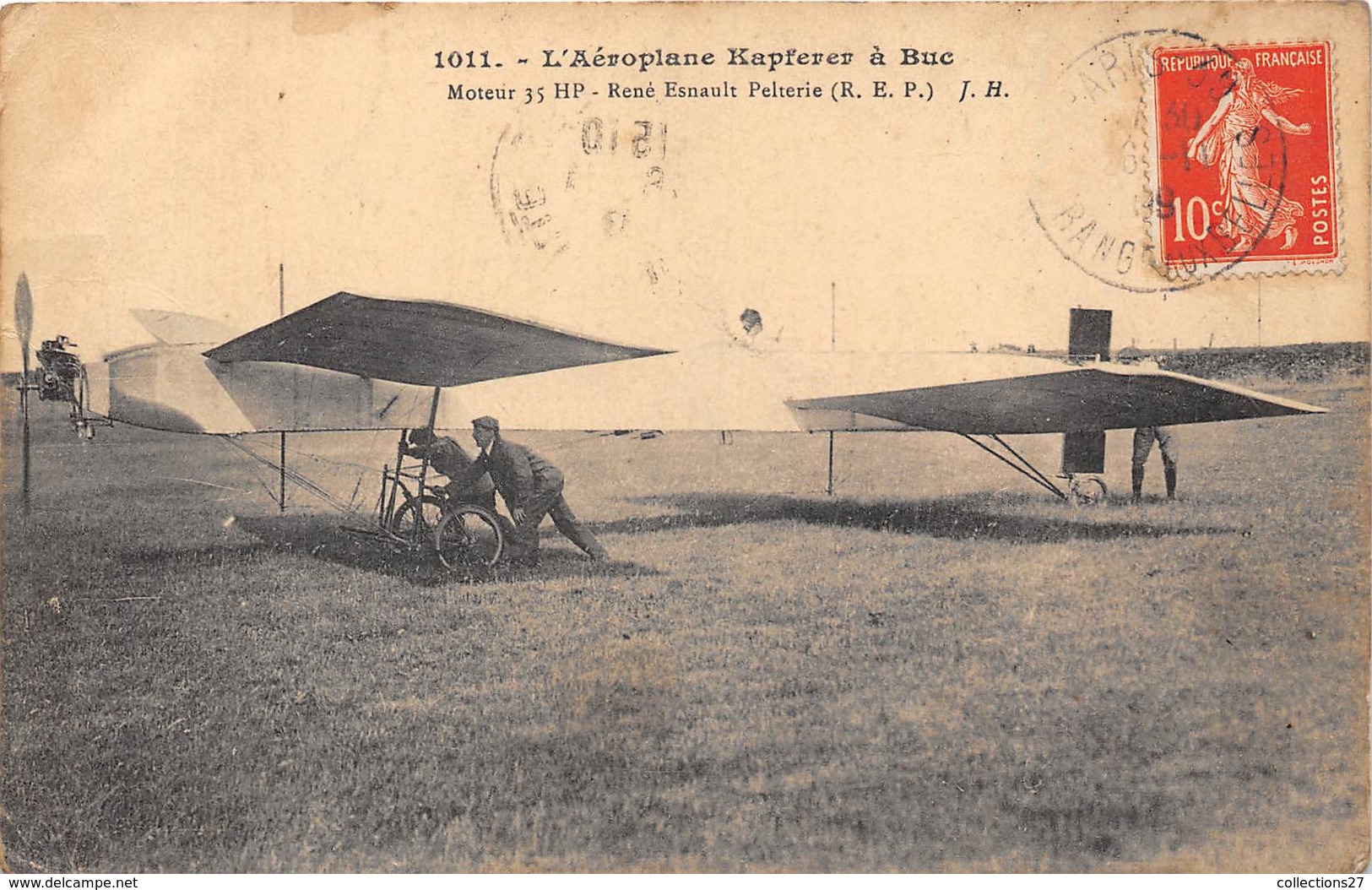 78-BUC- L'AEROPLANE KAPFERE A BUC- MOTEUR 5 HP , RENE ESNAULT PELTERIE - Buc