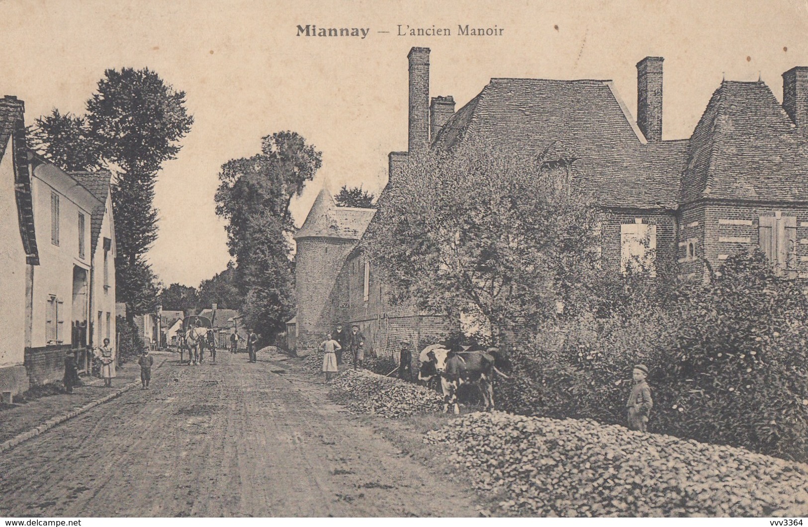 MIANNAY: L'ancien Manoir - Autres & Non Classés