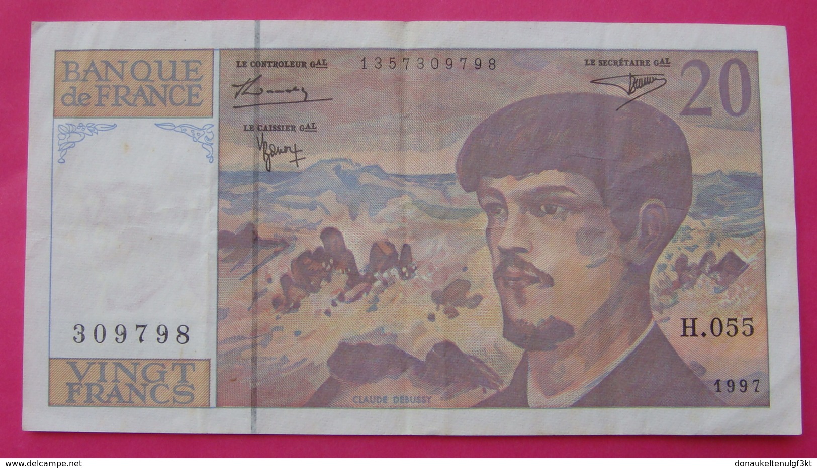 FRANCE 20 FRANCS 1997 - 20 F 1980-1997 ''Debussy''