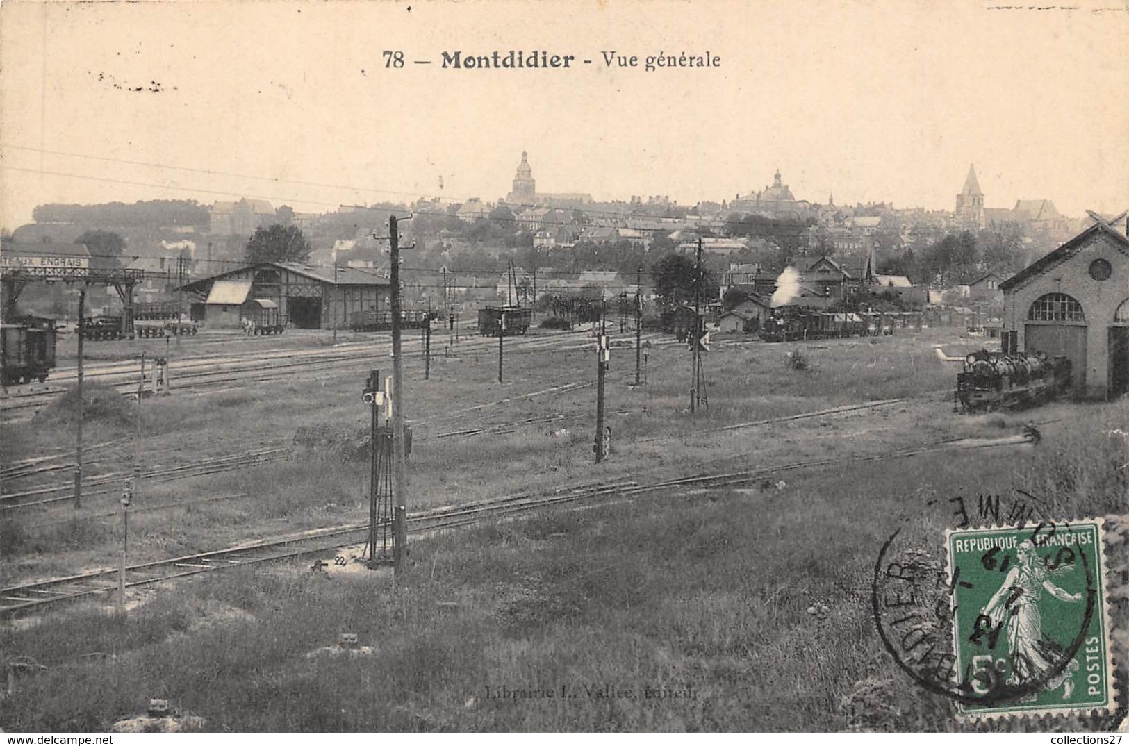 80-MONTDIDIER- VUE GENERALE - Montdidier