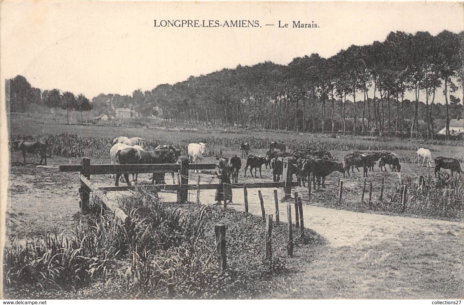 80-LONGPRE-LES-AMIENS - LE MARAIS - Autres & Non Classés