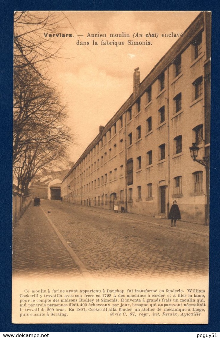 Verviers. Ancien Moulin à Farine Enclavé  Dans La Fabrique Simonis. - Verviers