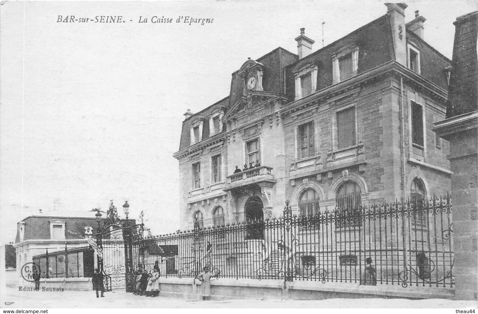 ¤¤    -    BAR-sur-SEINE   -  La Caisse D'Epargne   -   Banque    -   ¤¤ - Bar-sur-Seine