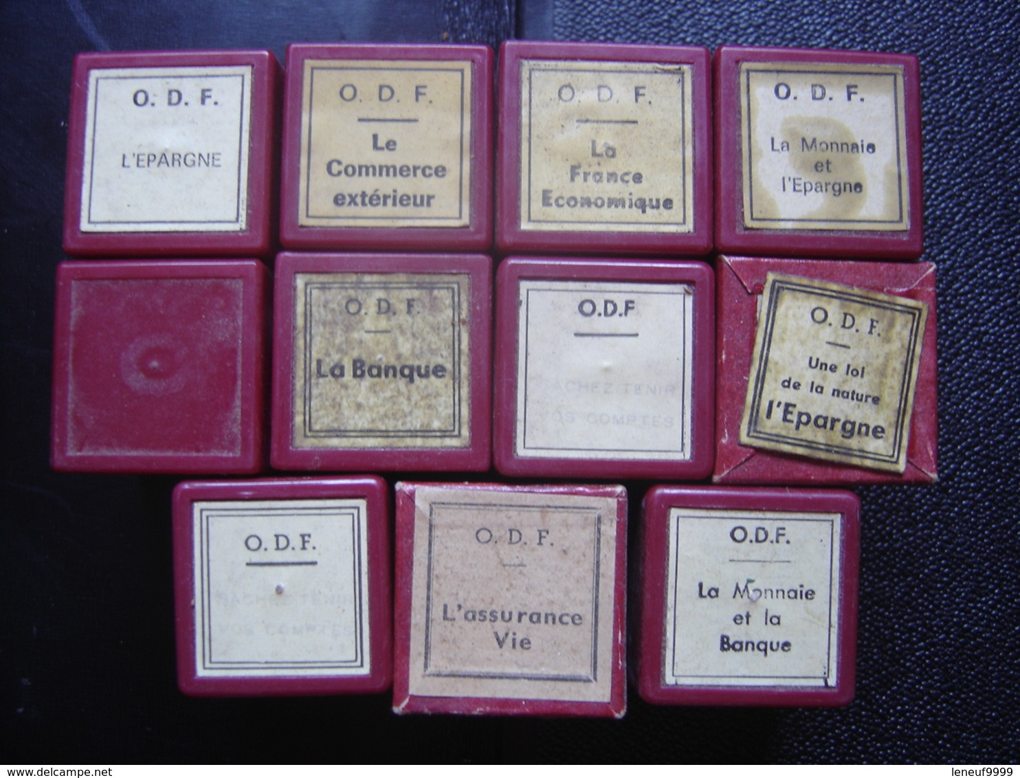 Lot FILM FIXE 35mm BANQUE ECONOMIE Commerce Epargne Monnaie Assurance Vie - Bobines De Films: 35mm - 16mm - 9,5+8+S8mm