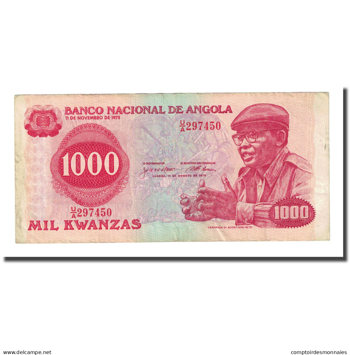 Billet, Angola, 1000 Kwanzas, 1979-08-14, KM:117a, SUP - Angola