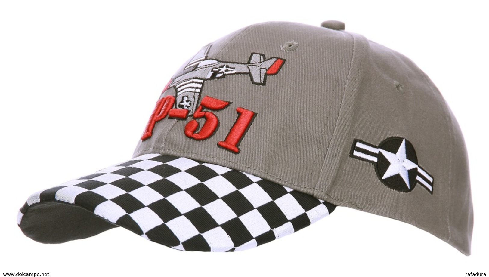 Casquette MUSTANG P51 NORTH AMERICAN US AIR FORCE Cap Flight Airplane Aviation Avion - Aviation