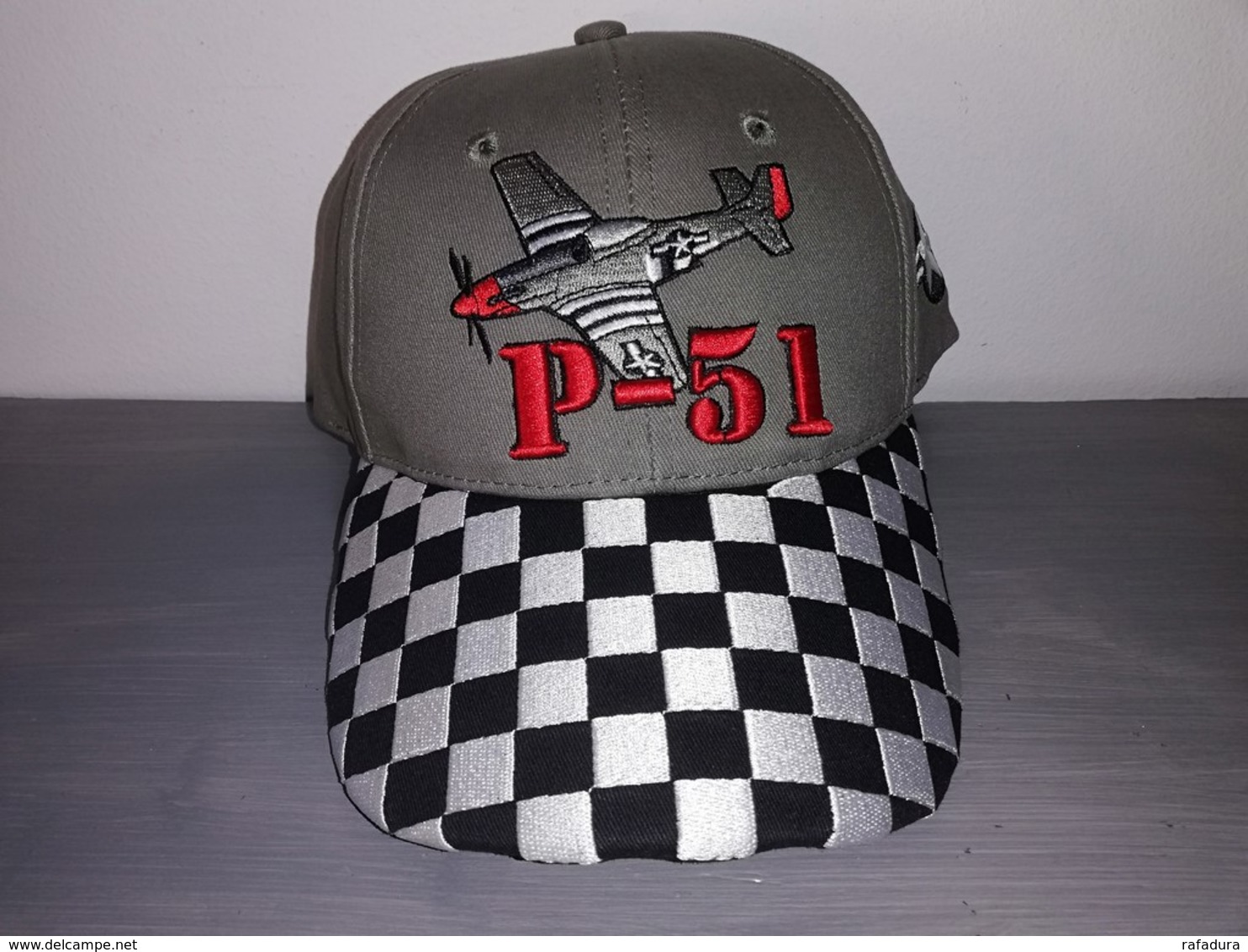 Casquette MUSTANG P51 NORTH AMERICAN US AIR FORCE Cap Flight Airplane Aviation Avion - Aviation