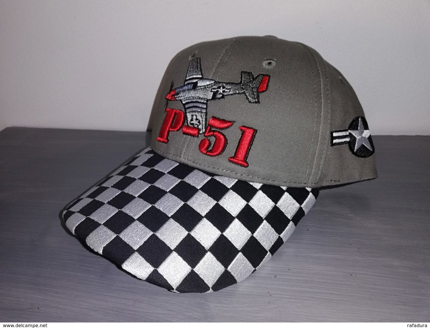 Casquette MUSTANG P51 NORTH AMERICAN US AIR FORCE Cap Flight Airplane Aviation Avion - Aviation