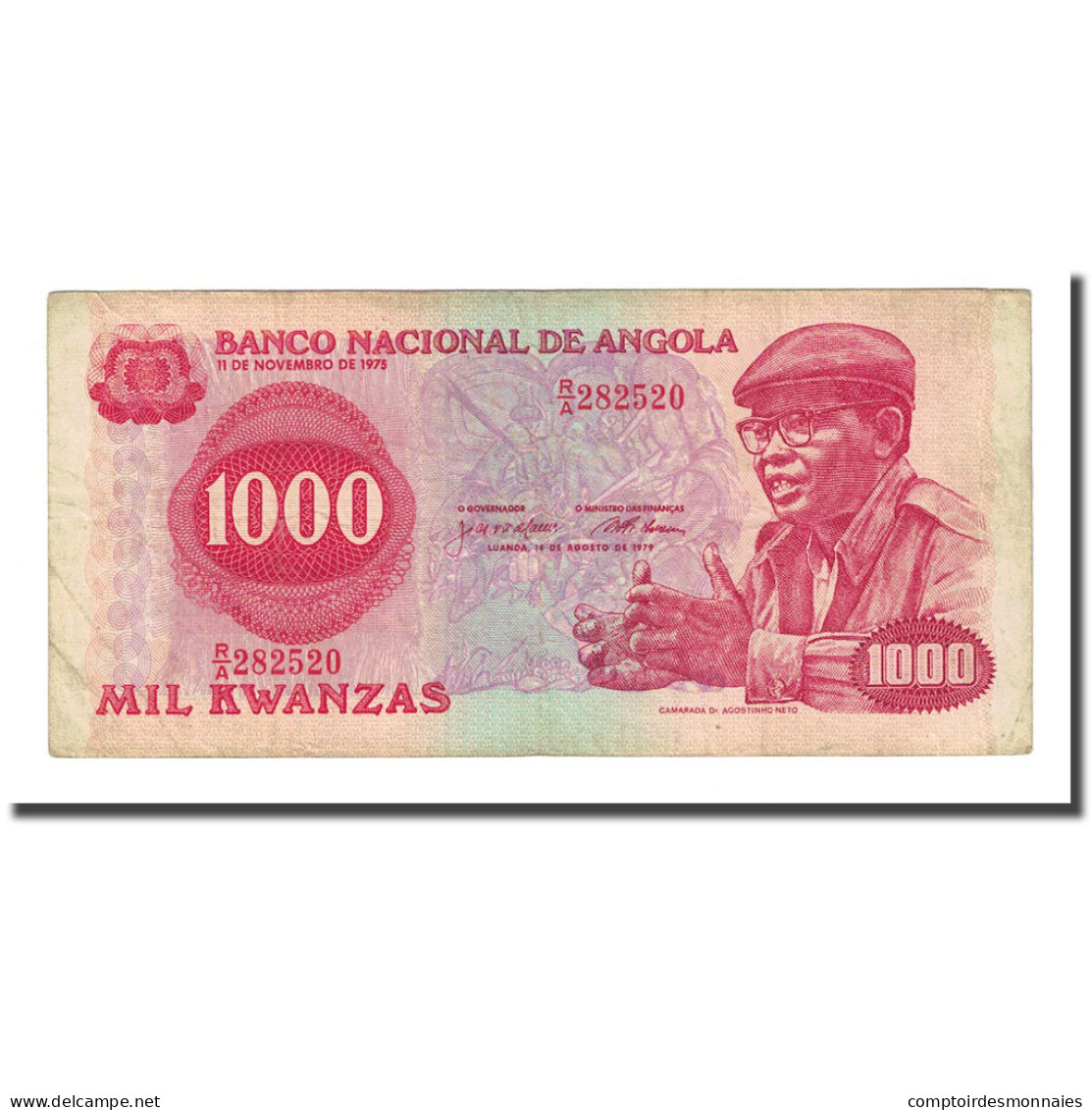 Billet, Angola, 1000 Kwanzas, 1979-08-14, KM:117a, SUP - Angola