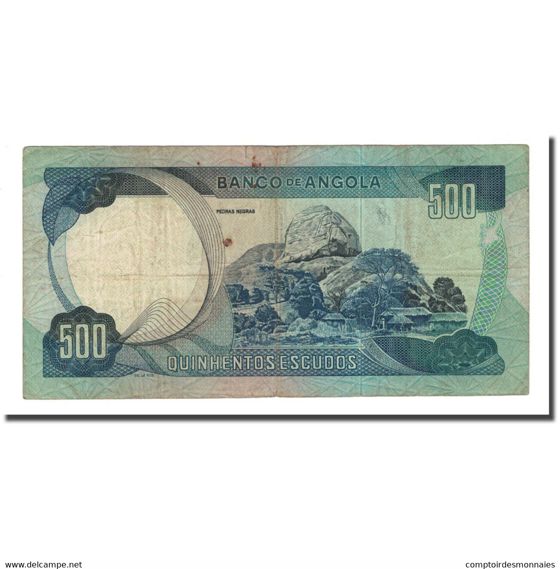 Billet, Angola, 500 Escudos, 1972-11-24, KM:102, TTB - Angola