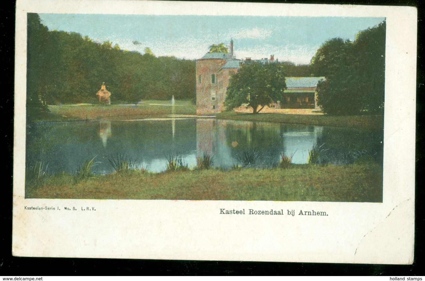 NEDERLAND ANSICHTKAART * KASTEEL ROSENDAEL  (3892L) - Velp / Rozendaal