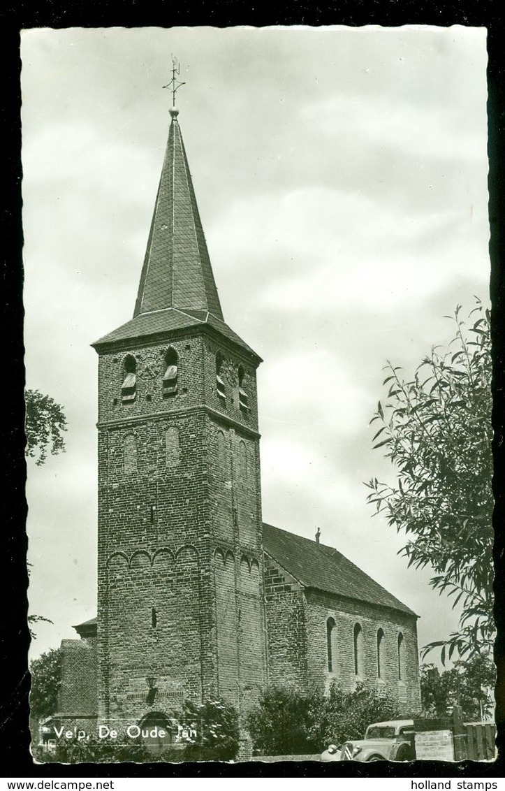 NEDERLAND ANSICHTKAART * VELP * DE OUDE JAN * KERK  (3892p) - Velp / Rozendaal