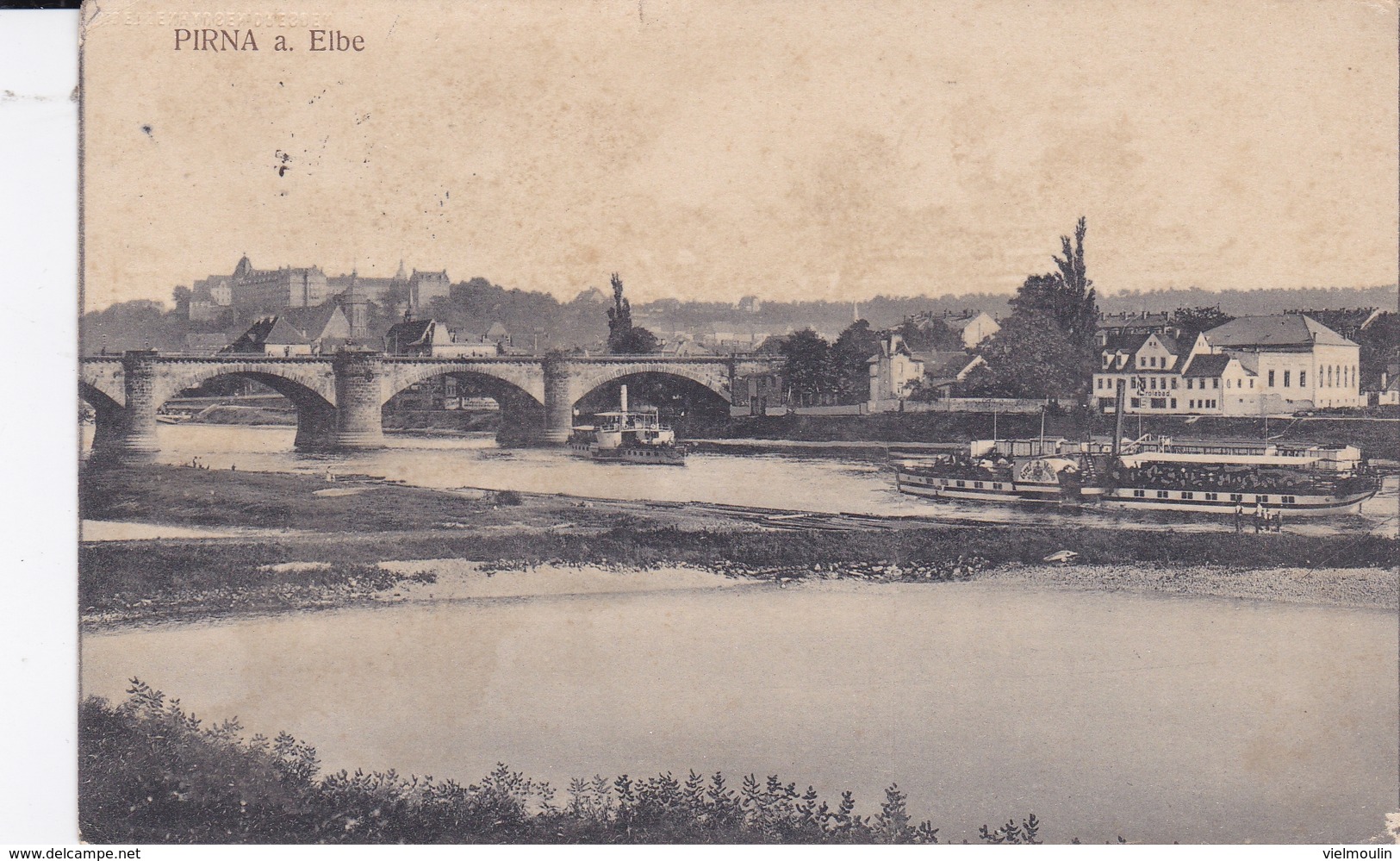 ALLEMAGNE PIRNA A. ELBE BELLE CARTE RARE !!! - Pirna