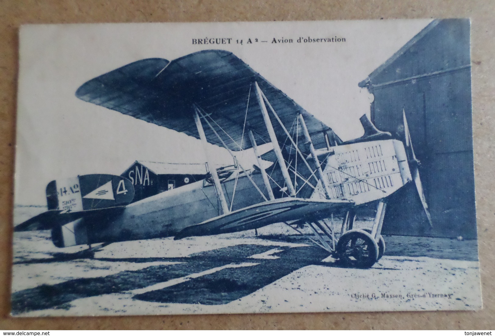 BREGUET 14 A - Avion D'observation ( Aéroplane - Avions ) - 1919-1938: Entre Guerras