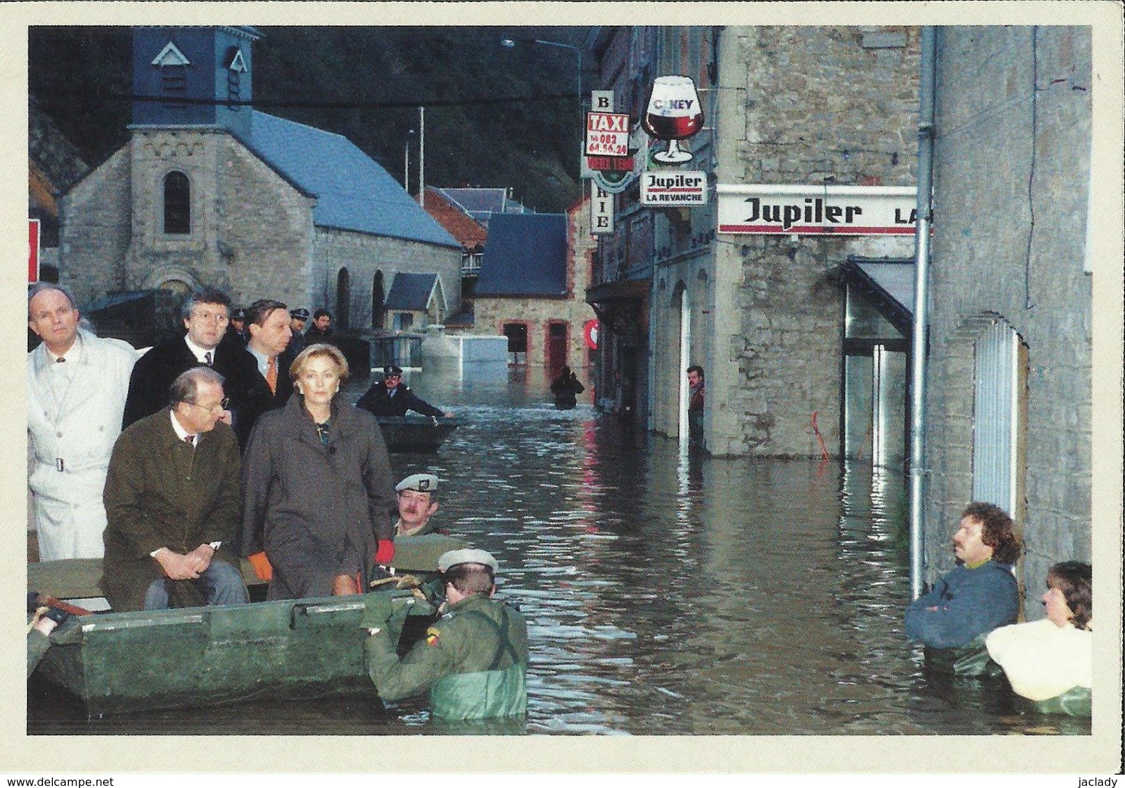 BELGIQUE - Carte N° 139 Du SOIR - Inondations En Haute-Meuse Le 30 Janvier 1995. - Catastrophes