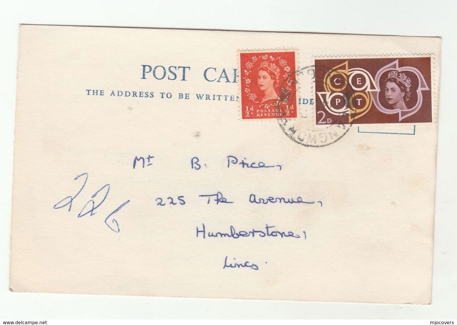 1962 FALDINGWORTH CRICKET CLUB Re HUMBERSTONE CC Fixtures With Langworth Cds Pmk GB Stamps Card Cover Sport - Cricket