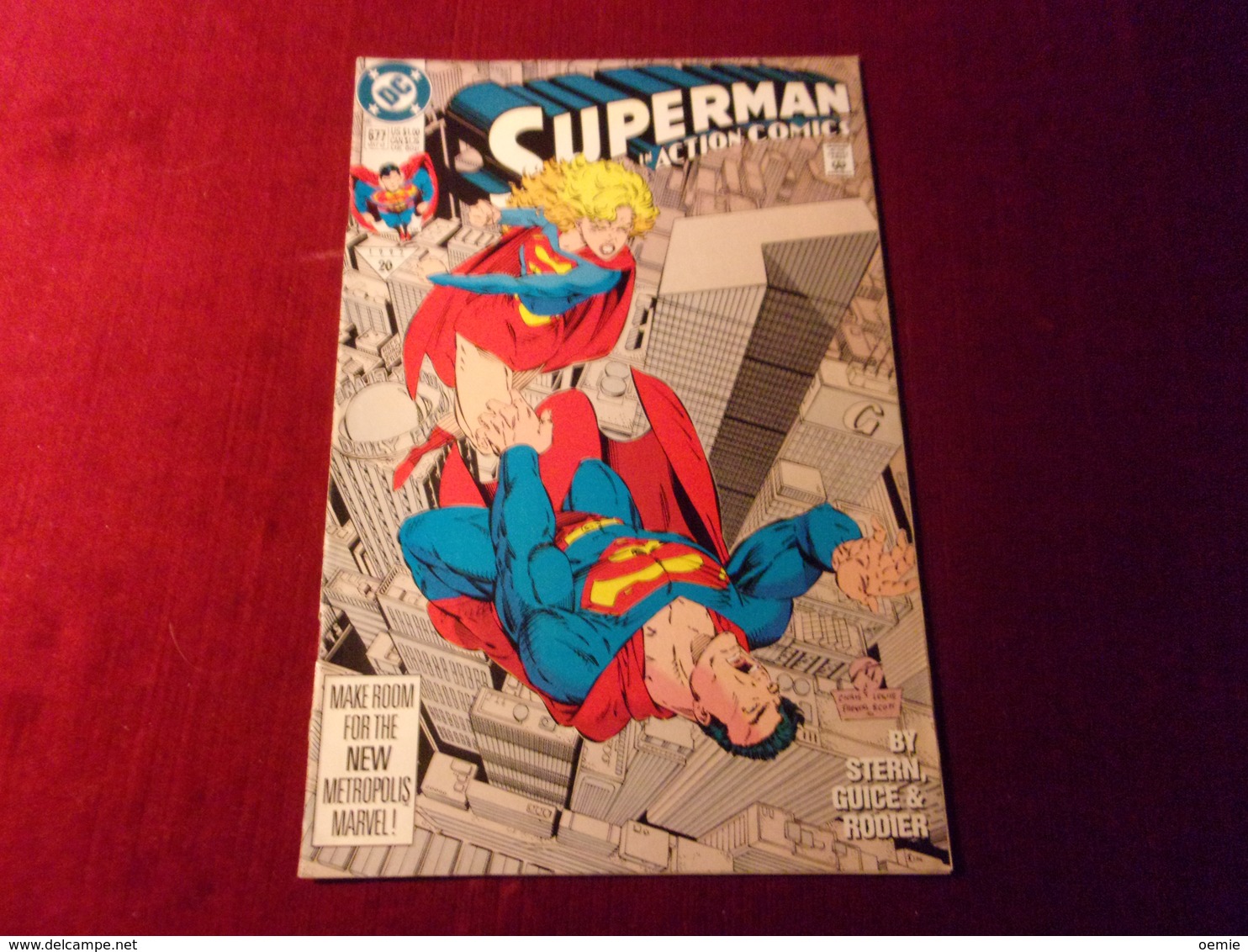 SUPERMAN  IN ACTION COMICS   No 677 MAY - DC