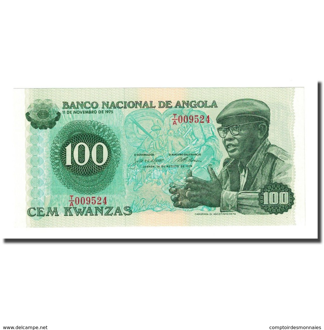 Billet, Angola, 100 Kwanzas, 1979-08-14, KM:115a, NEUF - Angola