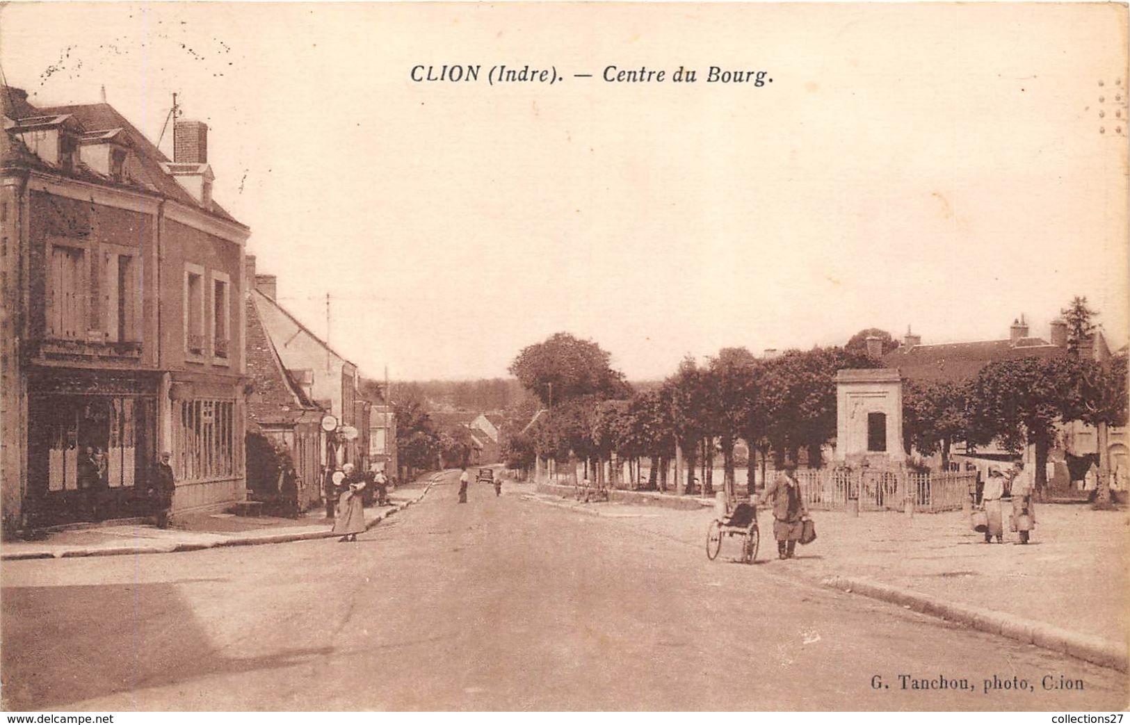 36-CLION- CENTRE DU BOURG - Autres & Non Classés