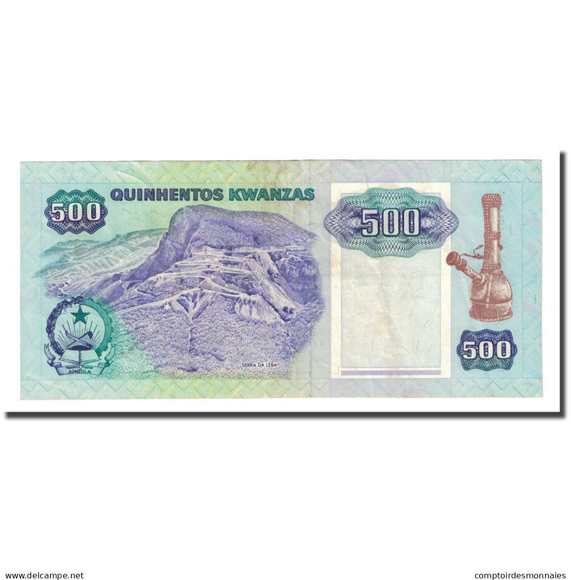 Billet, Angola, 500 Kwanzas, 1991-02-04, KM:128b, SPL+ - Angola