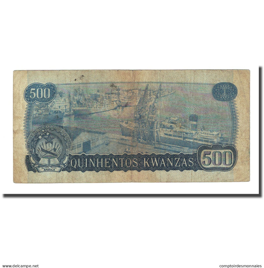 Billet, Angola, 500 Kwanzas, 1979-08-14, KM:116, TB - Angola