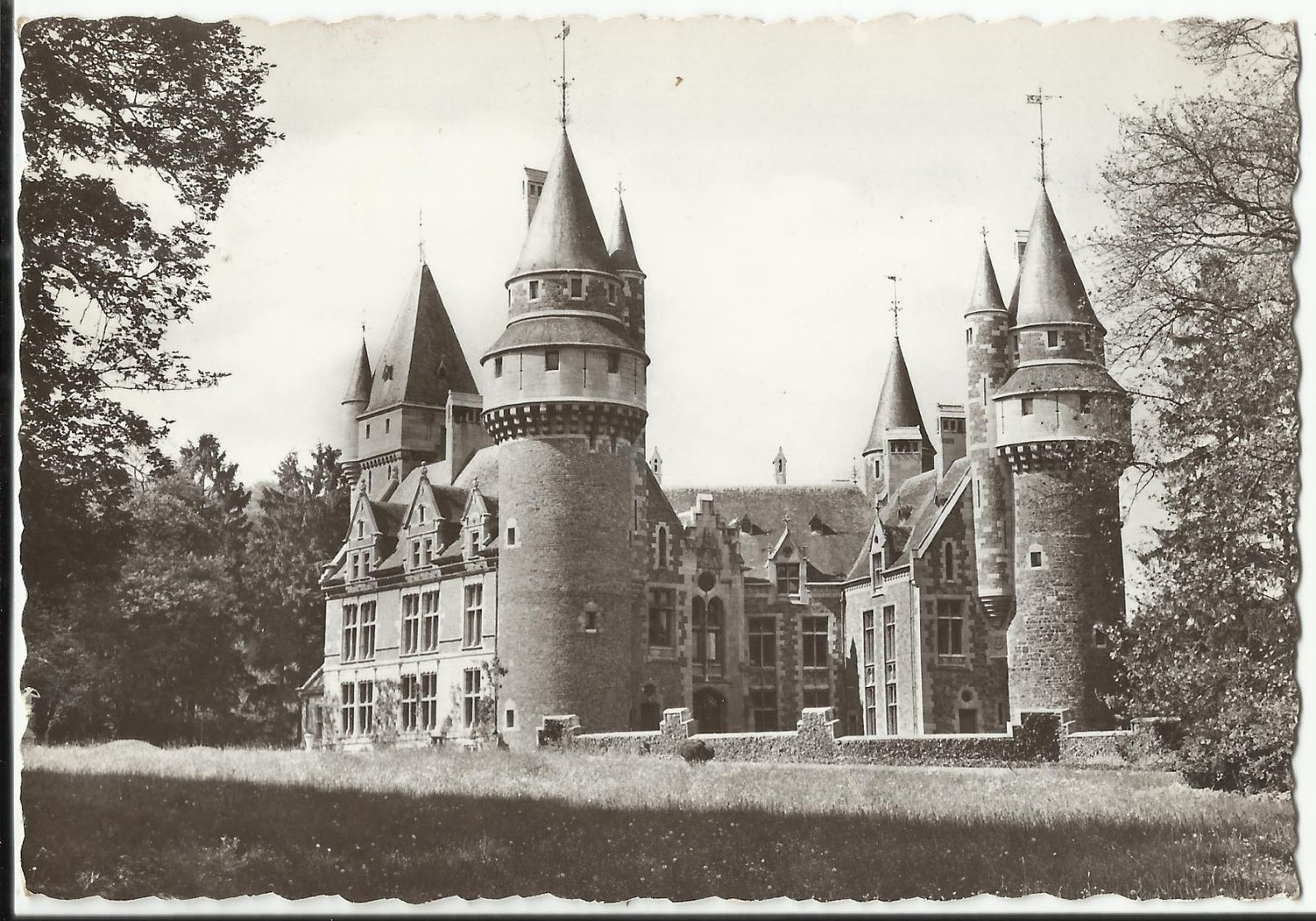 FAULX-lez-TOMBES Le Château - 1963 - Gesves