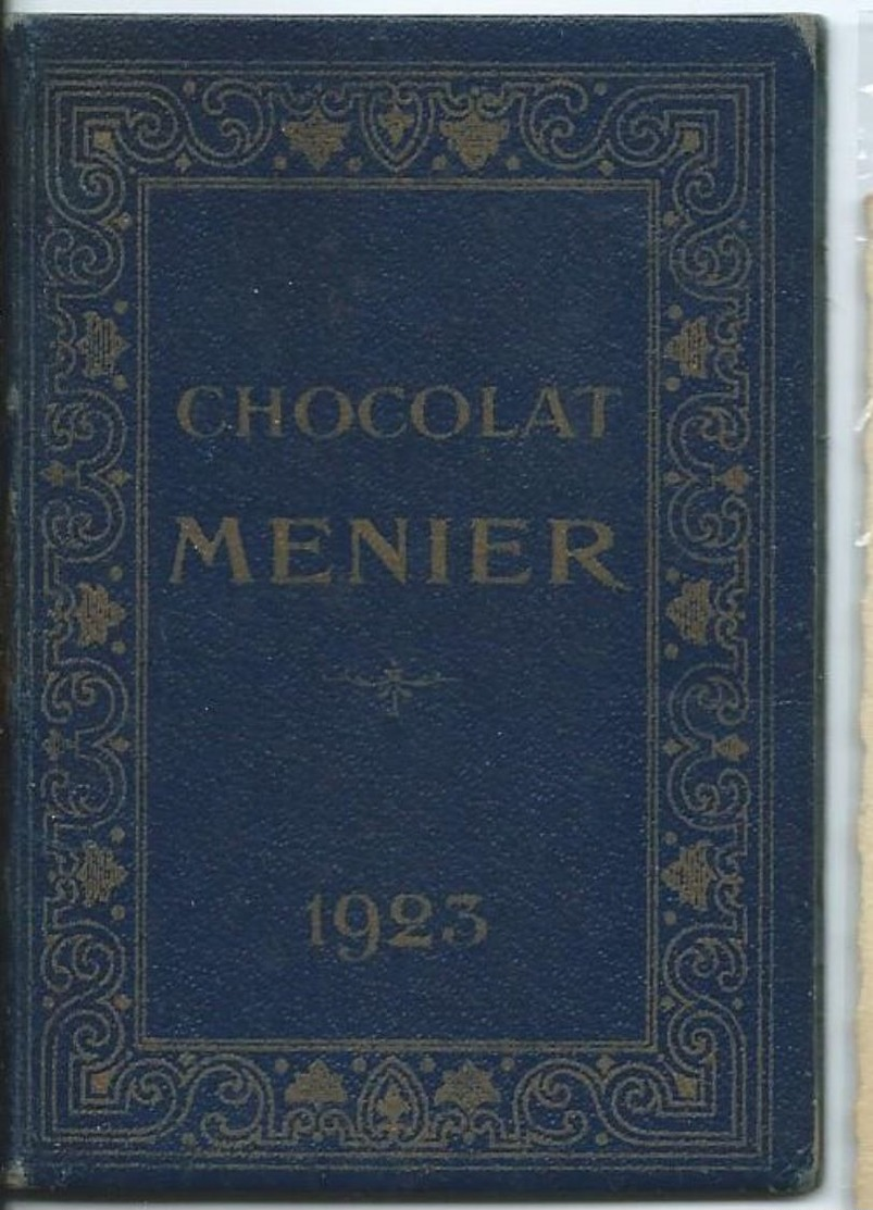 REF1384-2018    PETIT CALENDRIER SOUS FORME DE LIVRET 1923  CHOCOLAT MENIER - Petit Format : 1921-40