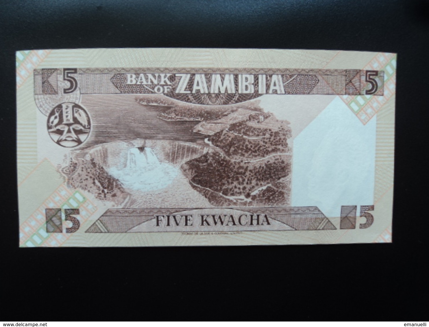 ZAMBIE : 5 KWACHA   ND   P 25d    NEUF - Zambie